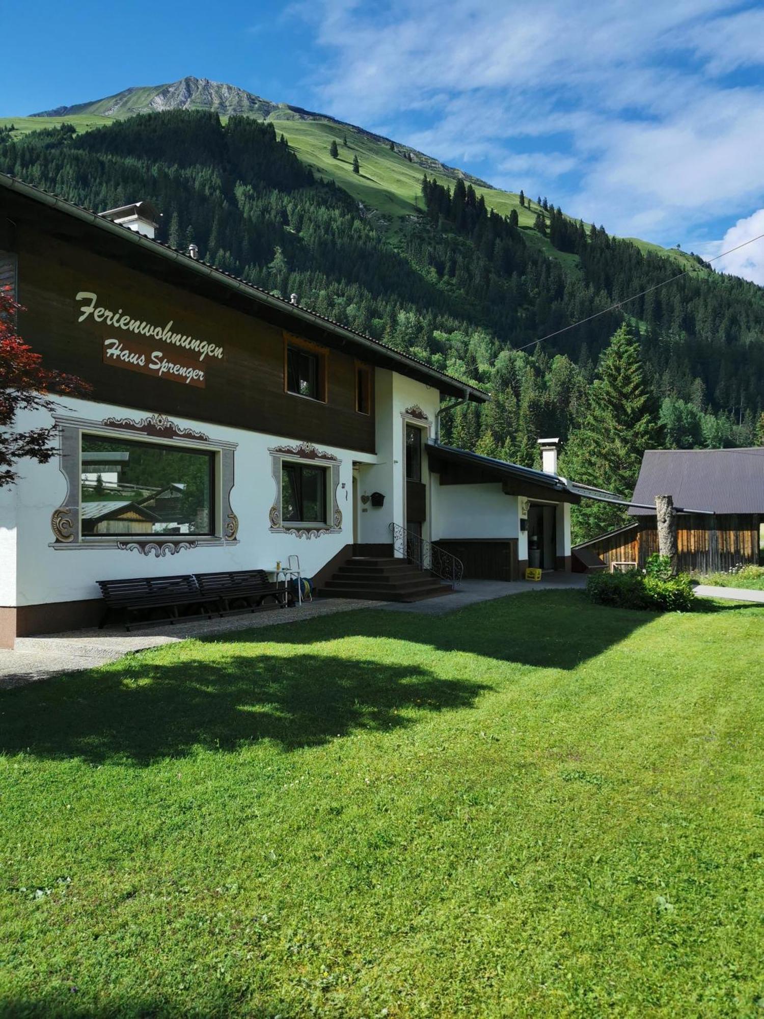 Ferienwohnung Haus Sprenger Häselgehr Exterior foto